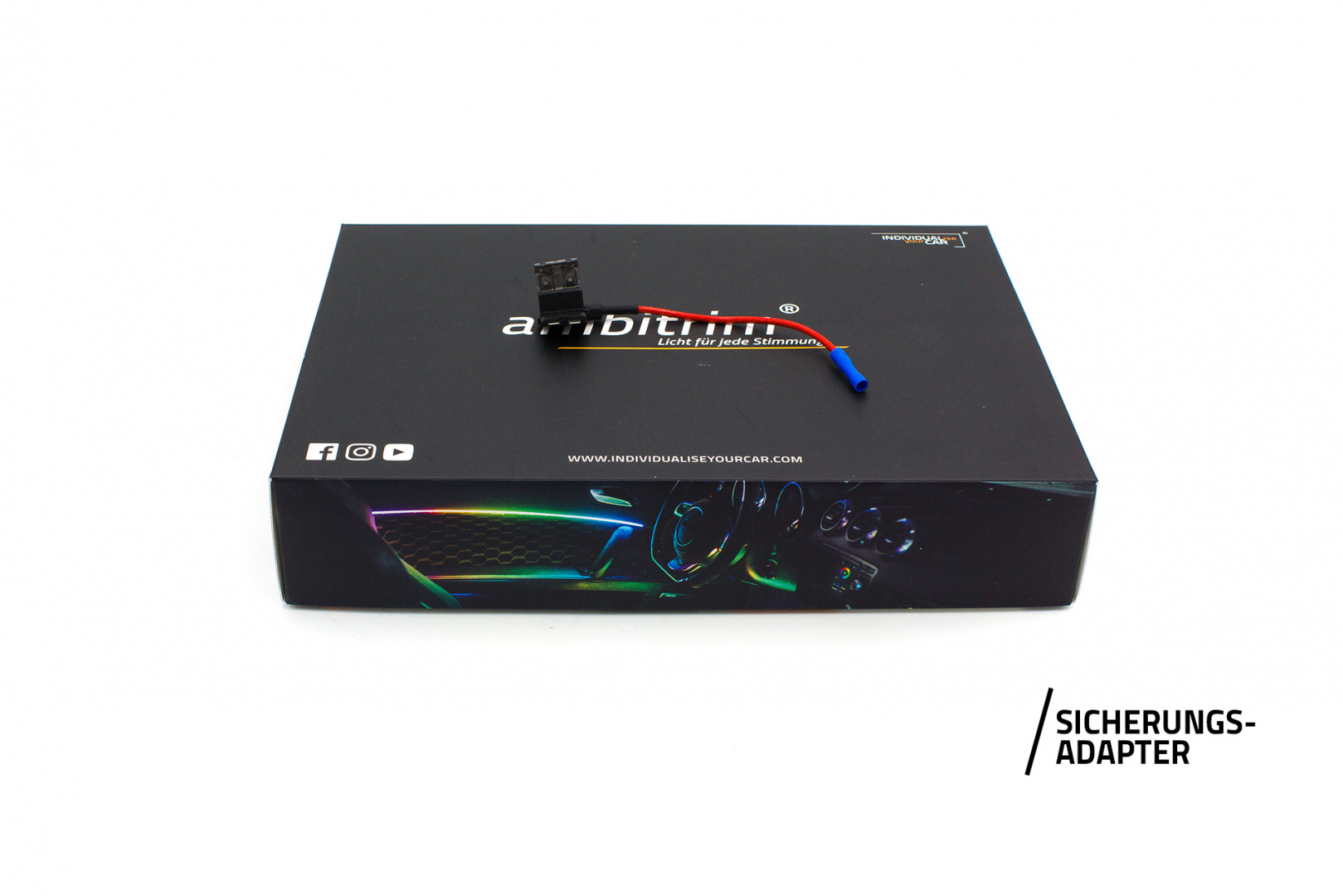 ambitrim® Digital PRO RGB RGBIC FULL LED Ambientebeleuchtung Sets Ambiente Lichtleiste
